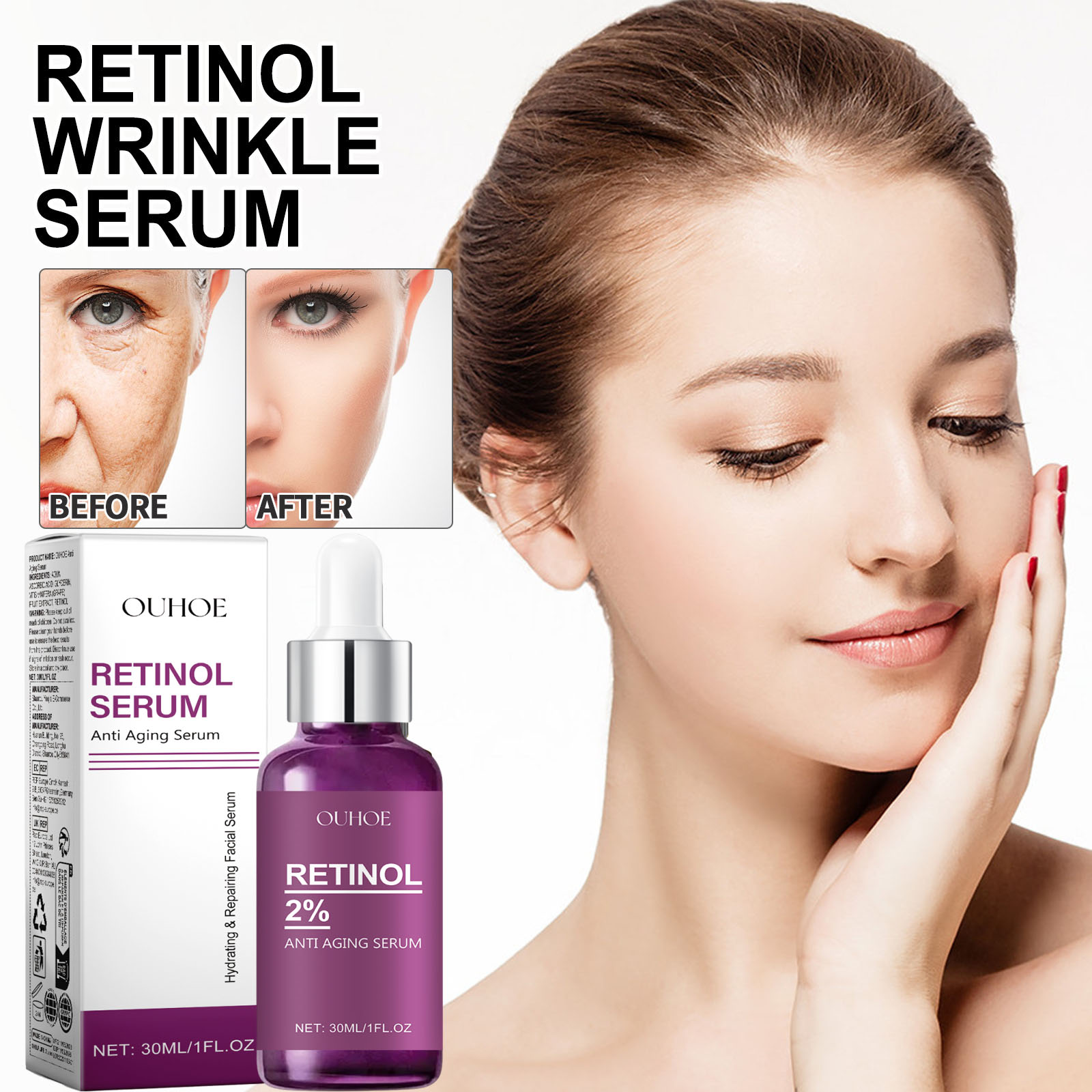 Milk Thistle Silymarin - Suero Facial con Retinol para Eliminar