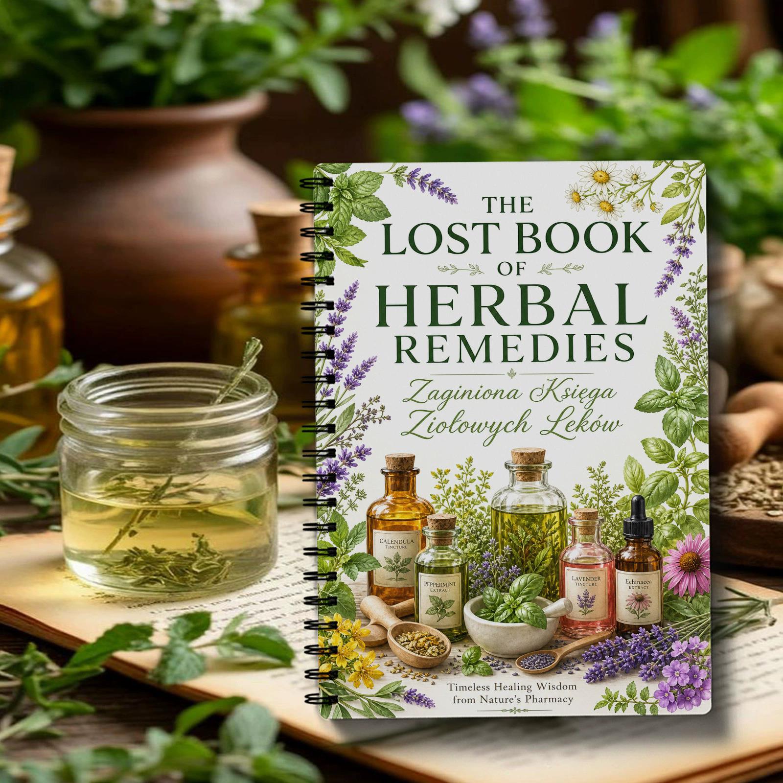 Cuaderno Espiral de Remedios H - Herbal And Wellness reseña y precio