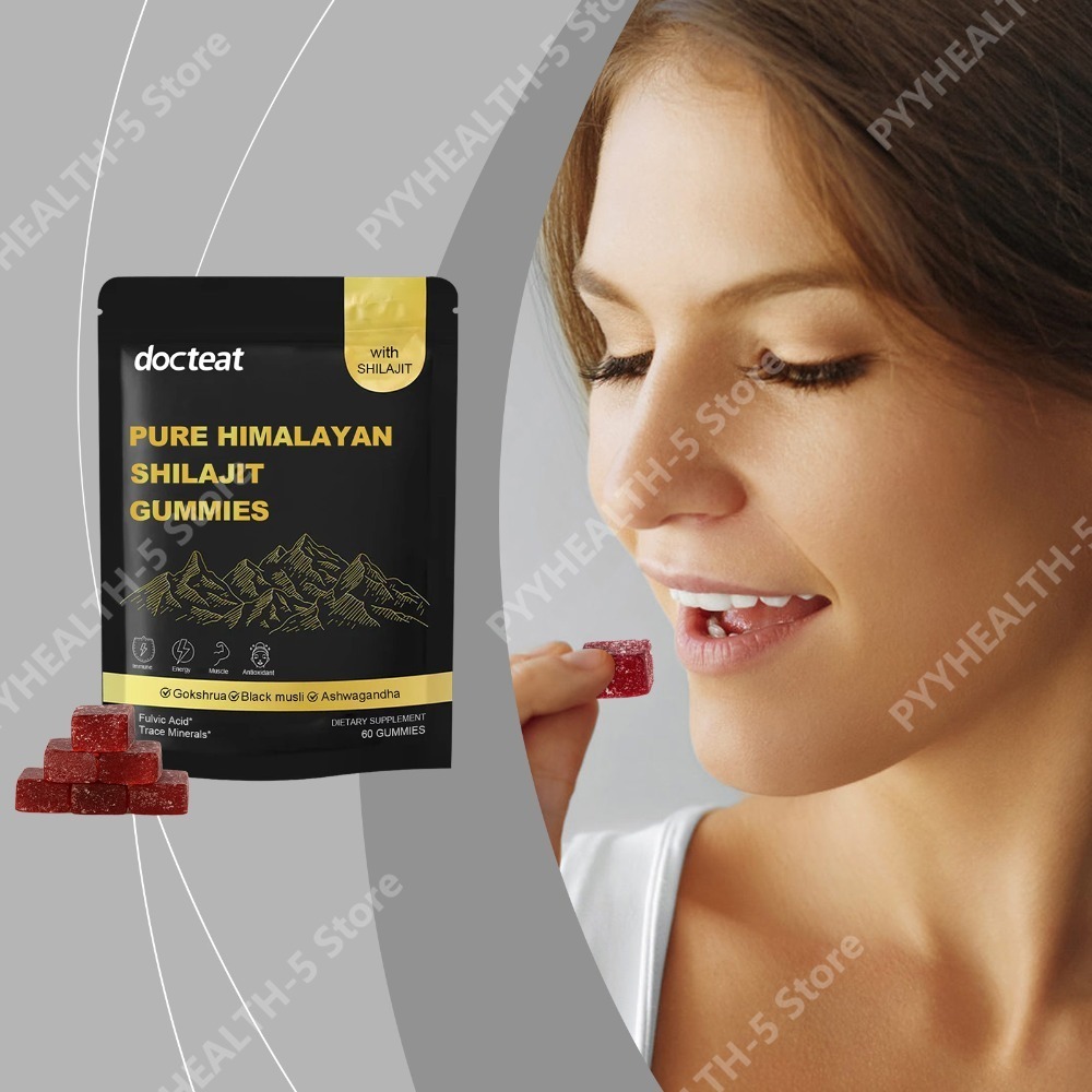 Gomitas de Shilajit Puro del H - Herbal And Wellness reseña y precio