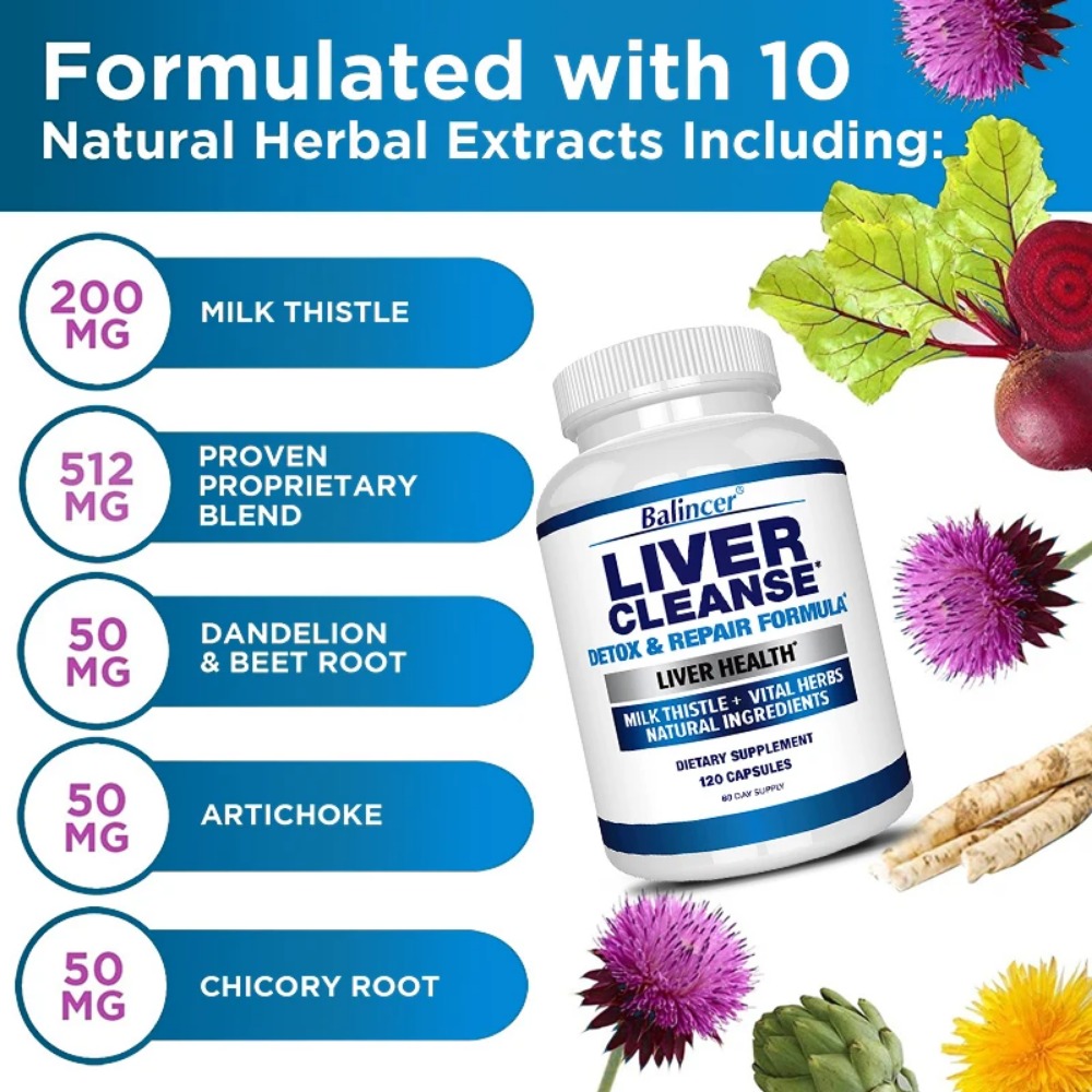 Fórmula para Limpiar, Desintox - Milk Thistle Silymarin reseña y precio