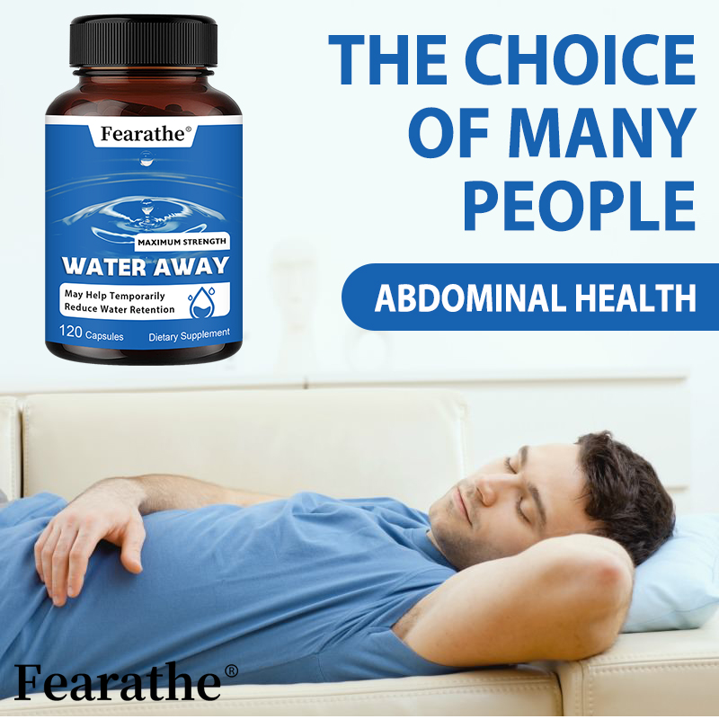 Cápsulas Herbales Water Away,  - Herbal Wellness Water reseña y precio