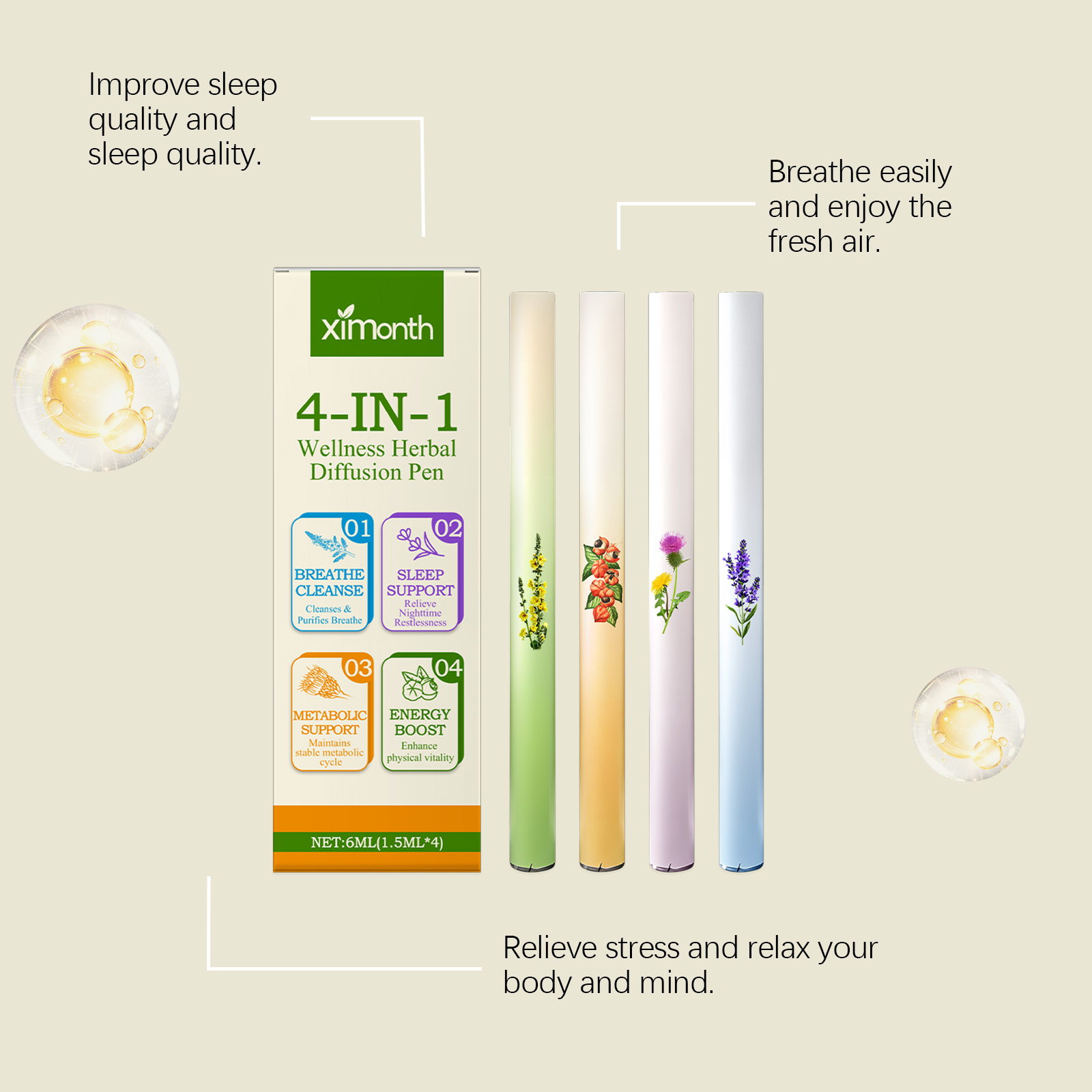 Palo combinado de energía a ba - Herbal And Wellness reseña y precio