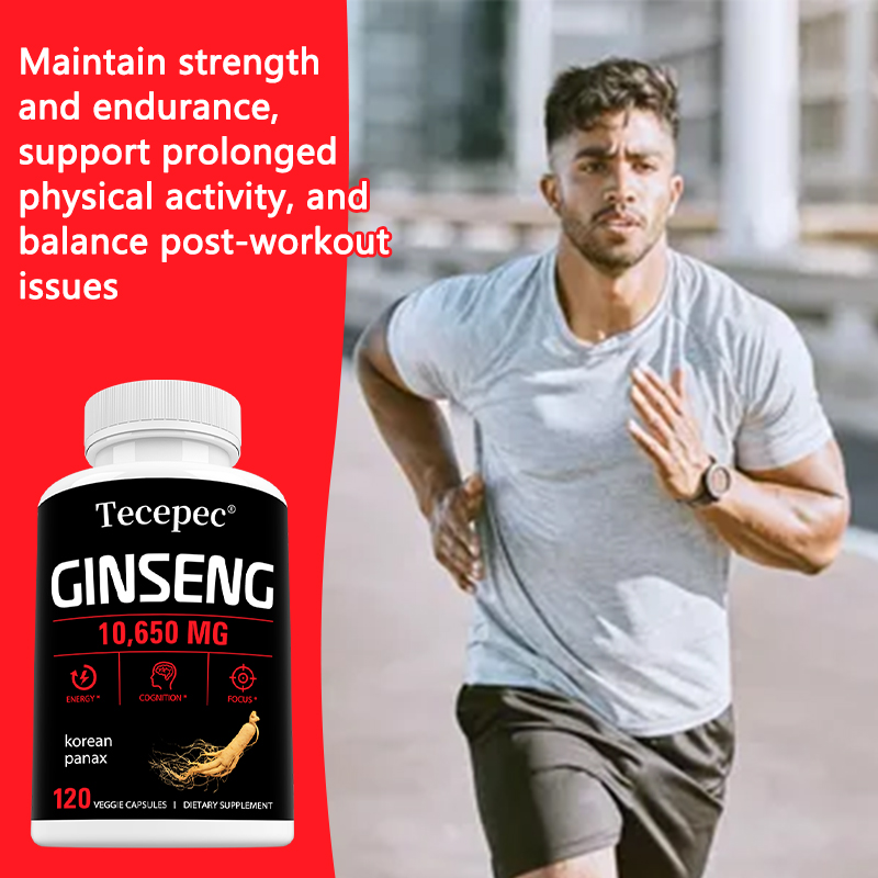 Cápsulas de Ginseng Rojo Corea - Herbal Wellness Water reseña y precio