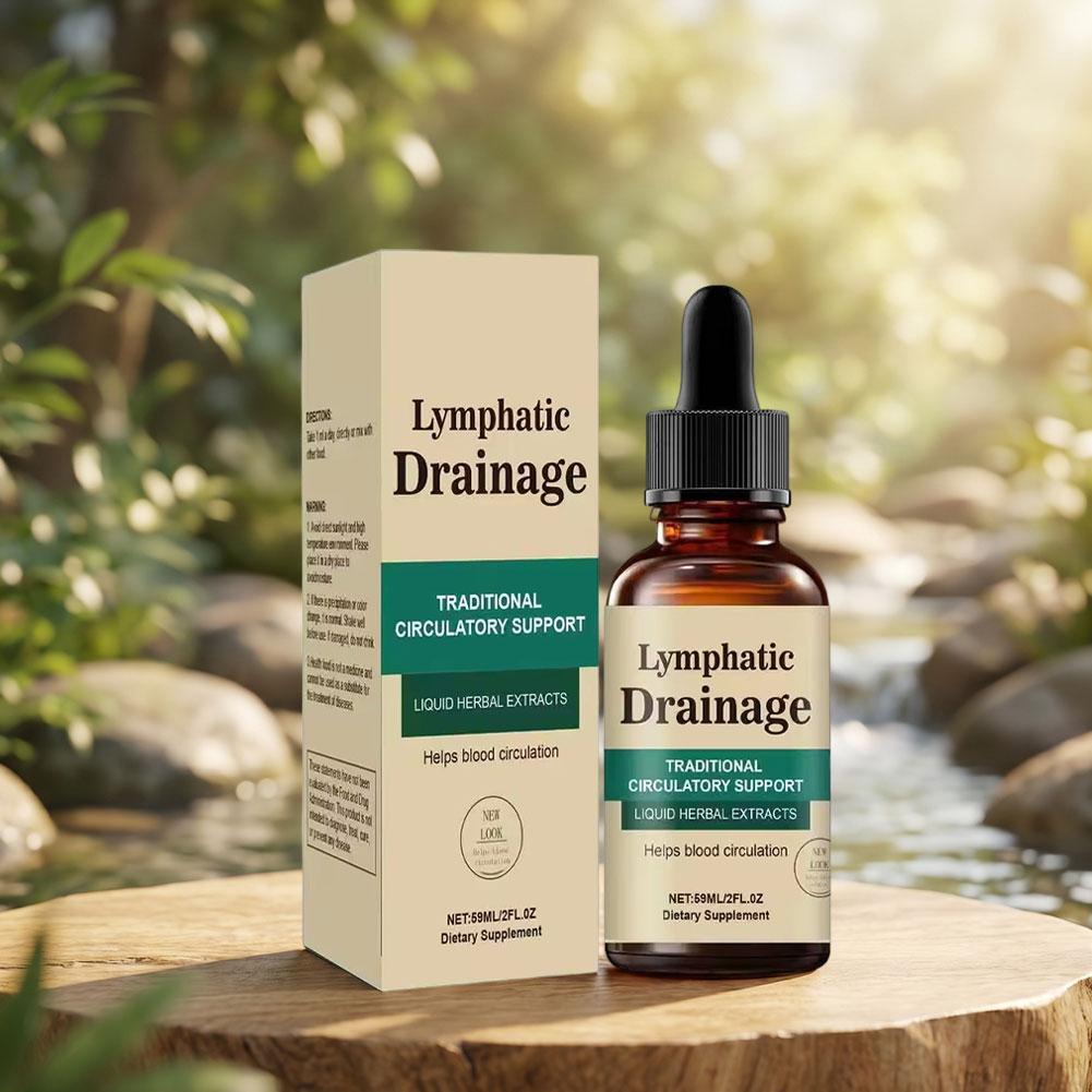 Gotas para el Flujo Linfático, - Herbal And Wellness Products reseña y precio