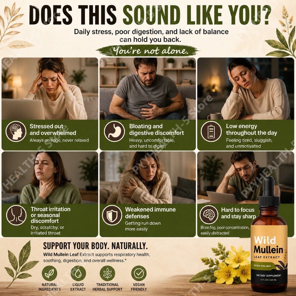 Gotas de Hoja de Gordolobo Sil - Herbal And Wellness reseña y precio