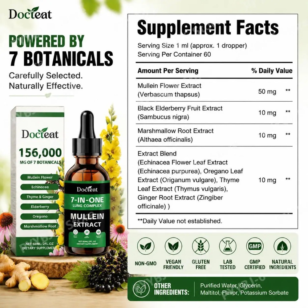 Docteat Gotas de Extracto de G - Herbal And Wellness reseña y precio