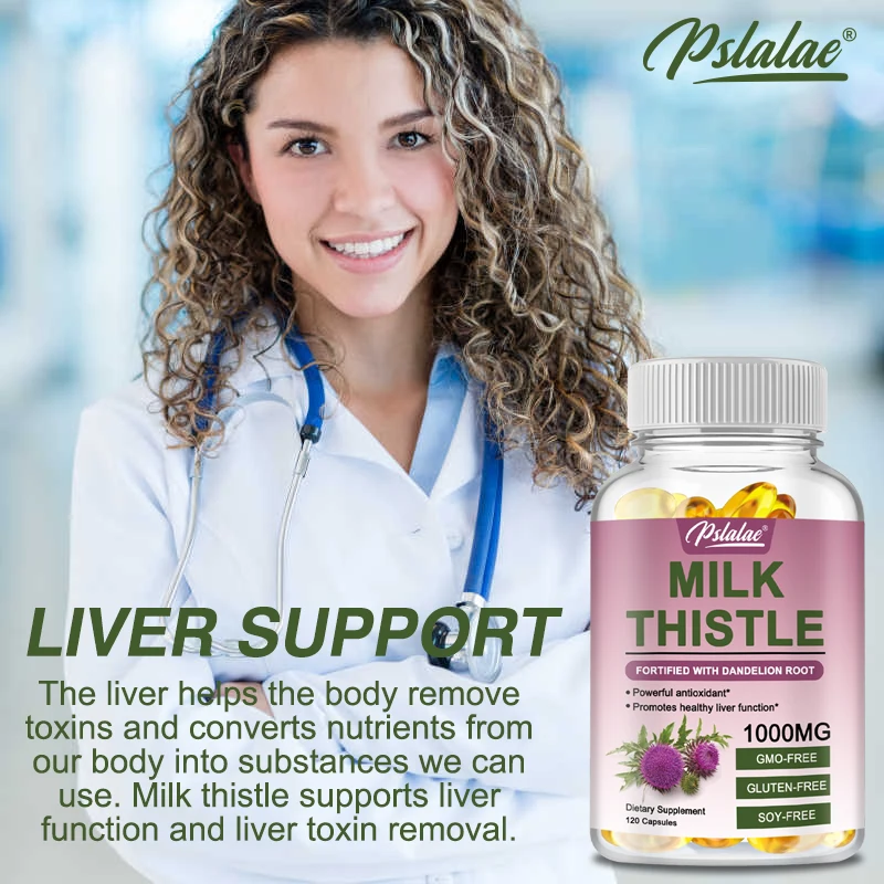 Suplemento natural de cardo ma - Milk Thistle Silymarin reseña y precio