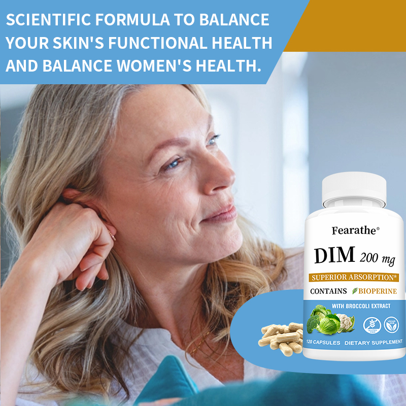Cápsulas DIM 200mg con BioPeri - Herbal Wellness Water reseña y precio