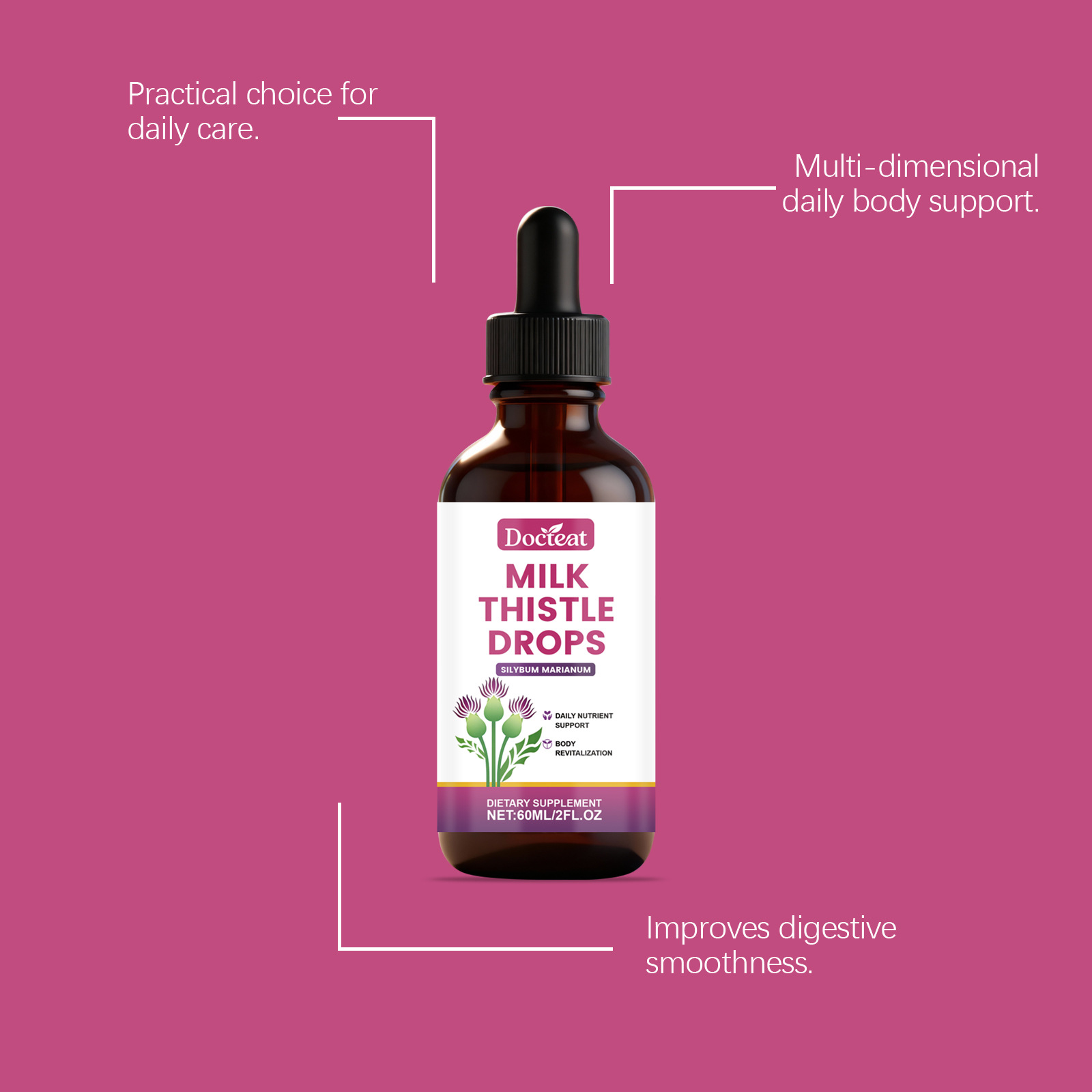 Gotas de Cardo Mariano con Sil - Milk Thistle Silymarin reseña y precio