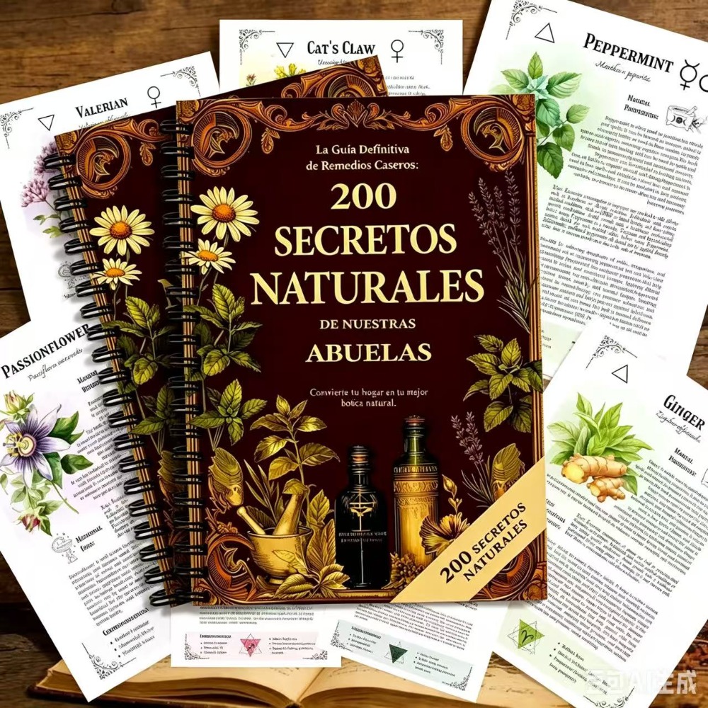 200 Secretos Naturales, Guía d - Herbal And Wellness reseña y precio