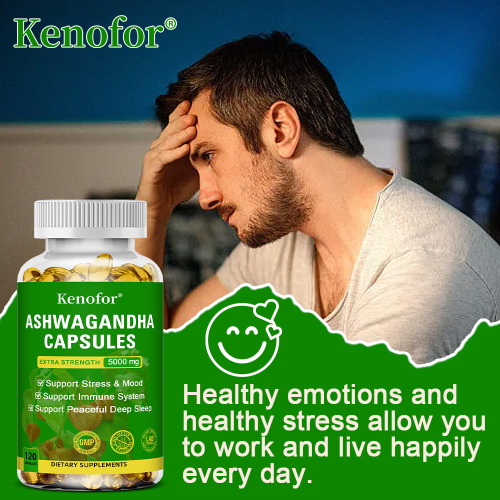 Cápsulas de Ashwagandha Comple - Herbal Wellness Water reseña y precio