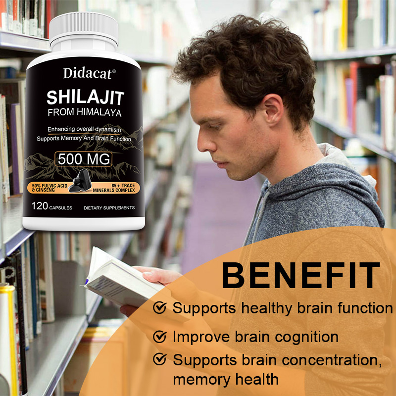 Cápsulas de Shilajit del Himal - Herbal Wellness Water reseña y precio