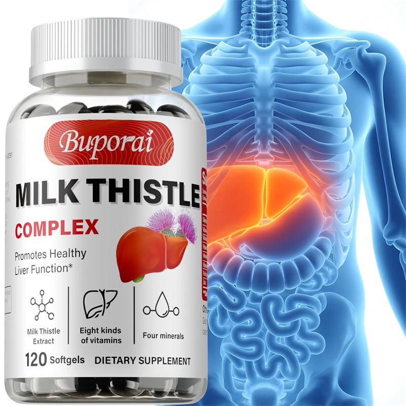 Cápsulas de Cardo Mariano - pa - Milk Thistle Silymarin reseña y precio